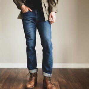 ORSLOW 107 Slim Fit Selvedge Denim Jeans NWT Sz JP 1 | XS | 30” Waist #2